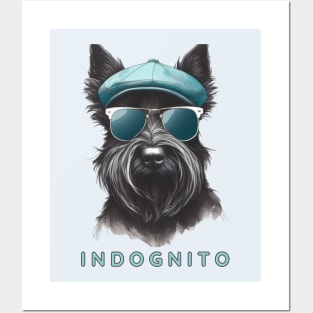 Scottish Terrier Indognito Posters and Art